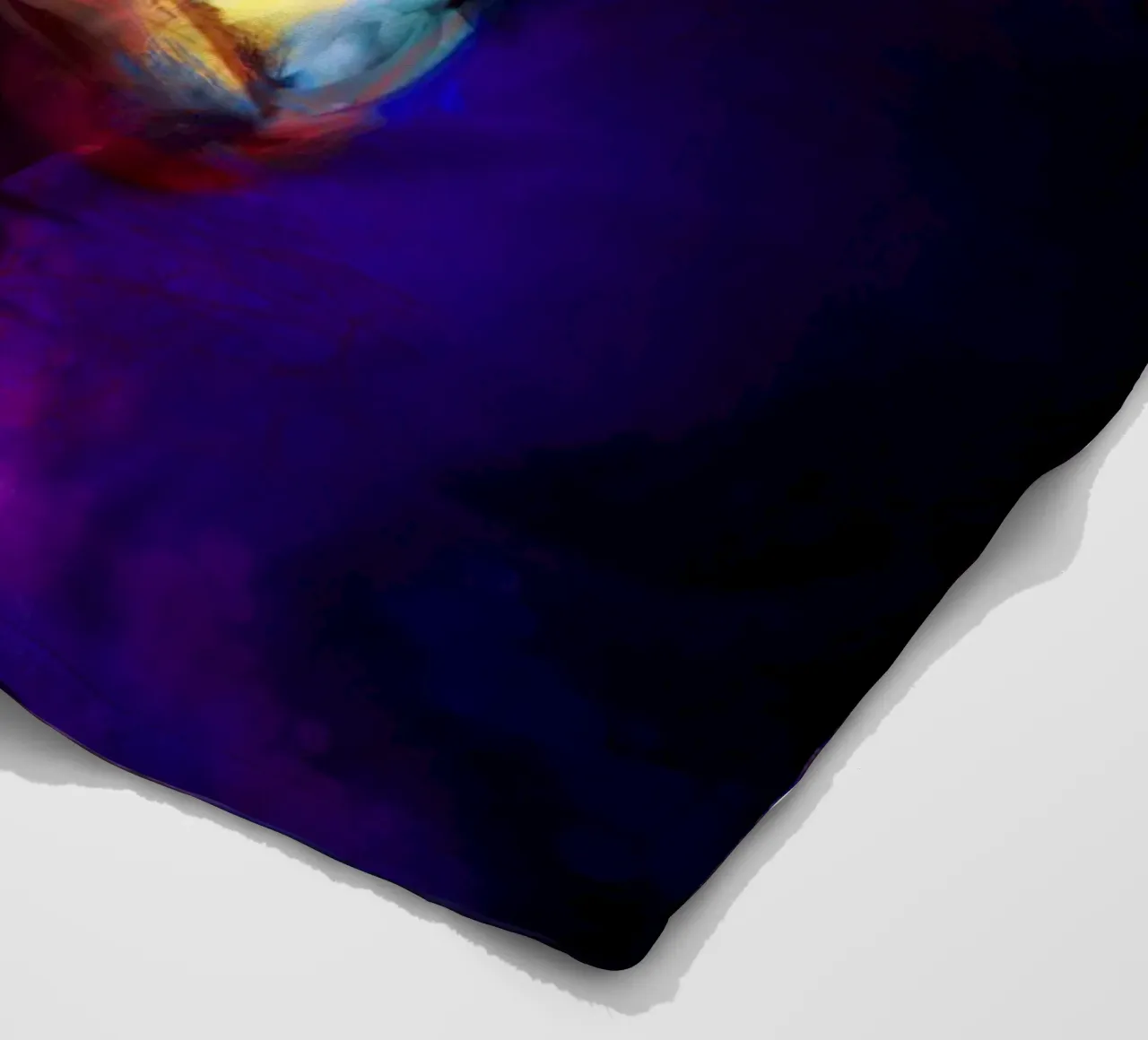 Carlos Santana abstract colorful pop art coperta in pile da Hantamrata