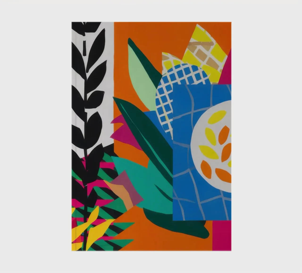 Bicolor Pattern Diptych notebook by Arcane Lines