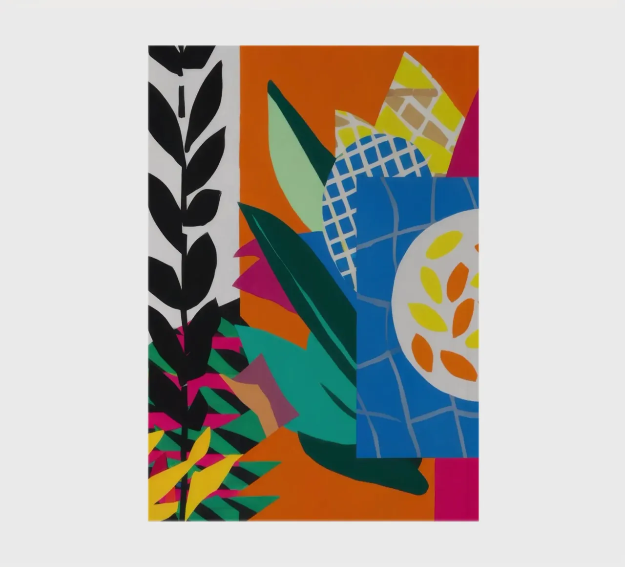 Bicolor Pattern Diptych notebook by Arcane Lines
