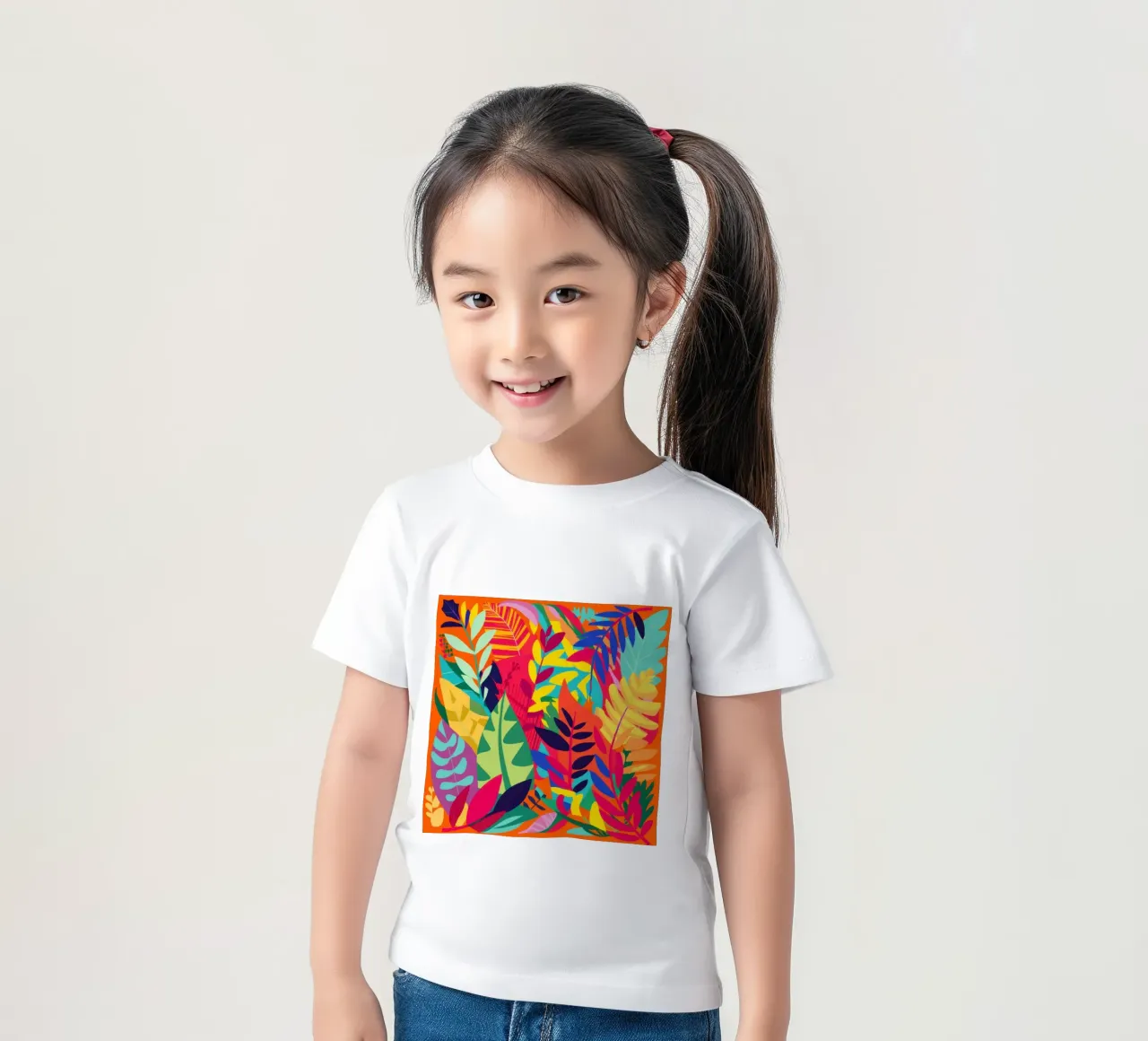 Fogliame Primal Color t-shirt bambini da Arcane Lines