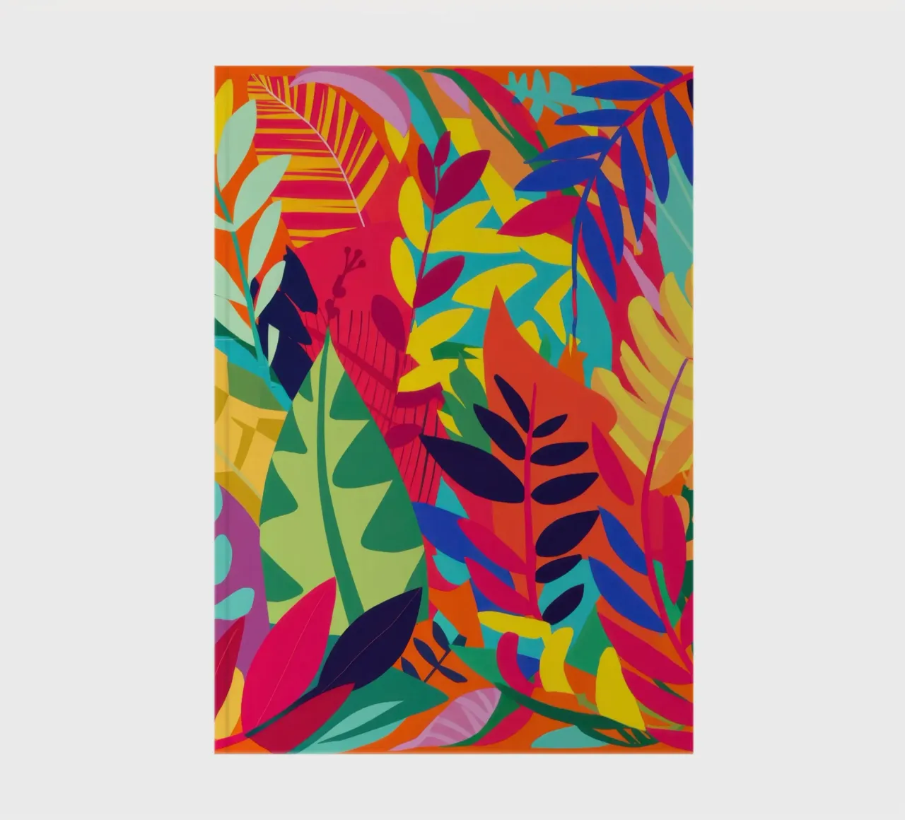 Primal Color foliage notebook by Arcane Lines