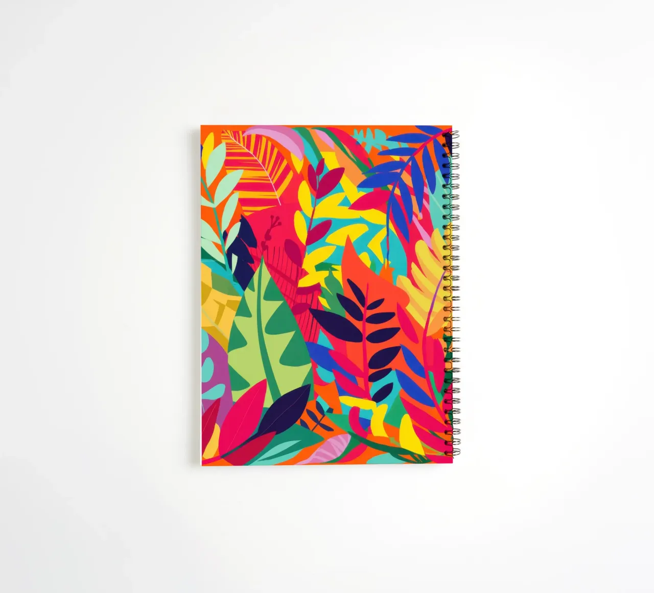 Primal Color foliage spiral notebook by Arcane Lines