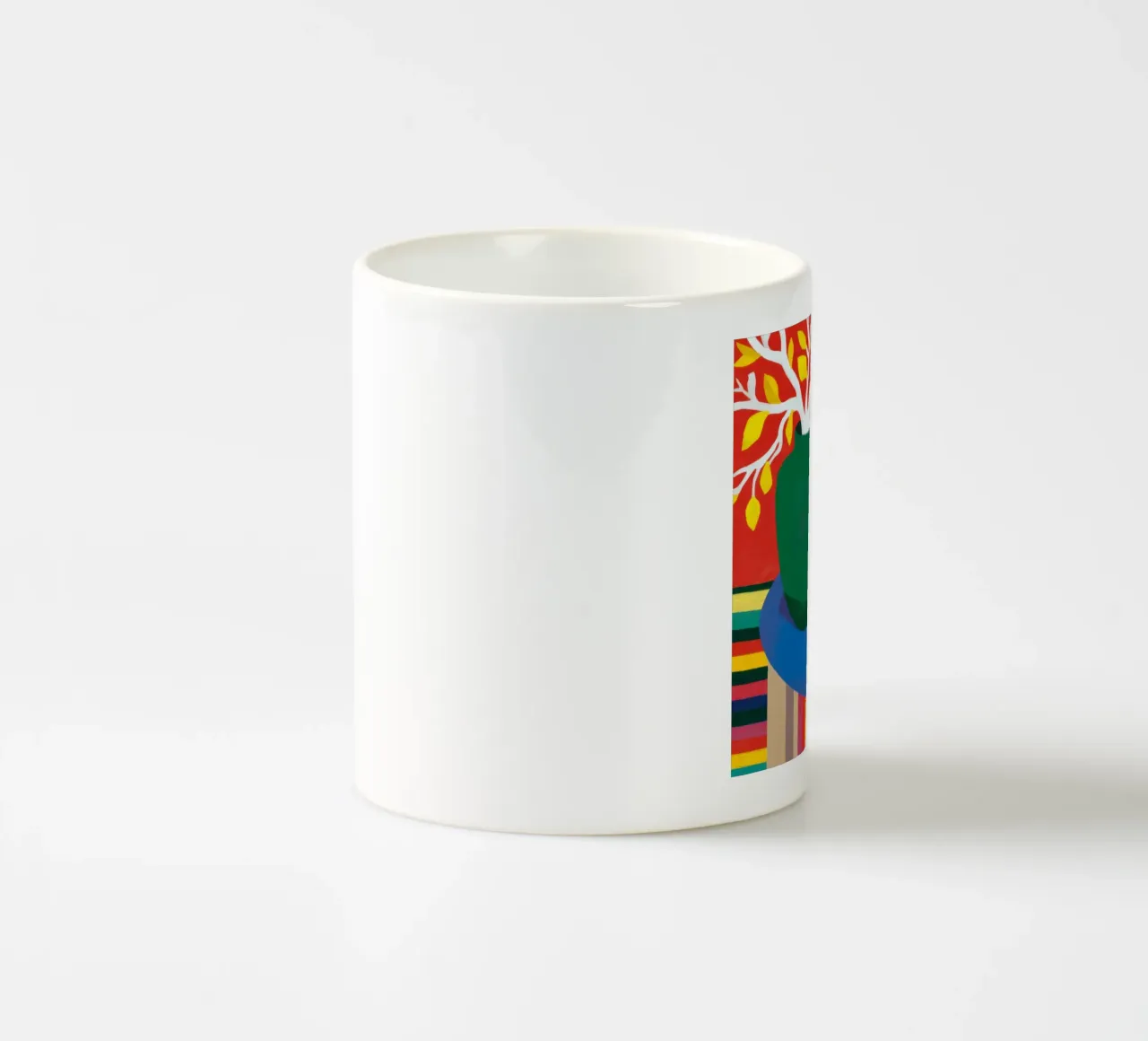 Cromatico Limone Immobile tazza in ceramica da Arcane Lines
