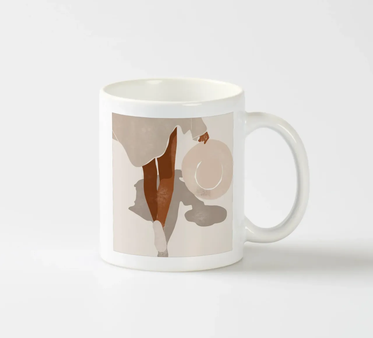 Giornata in spiaggia tazza in ceramica da LeaDArt