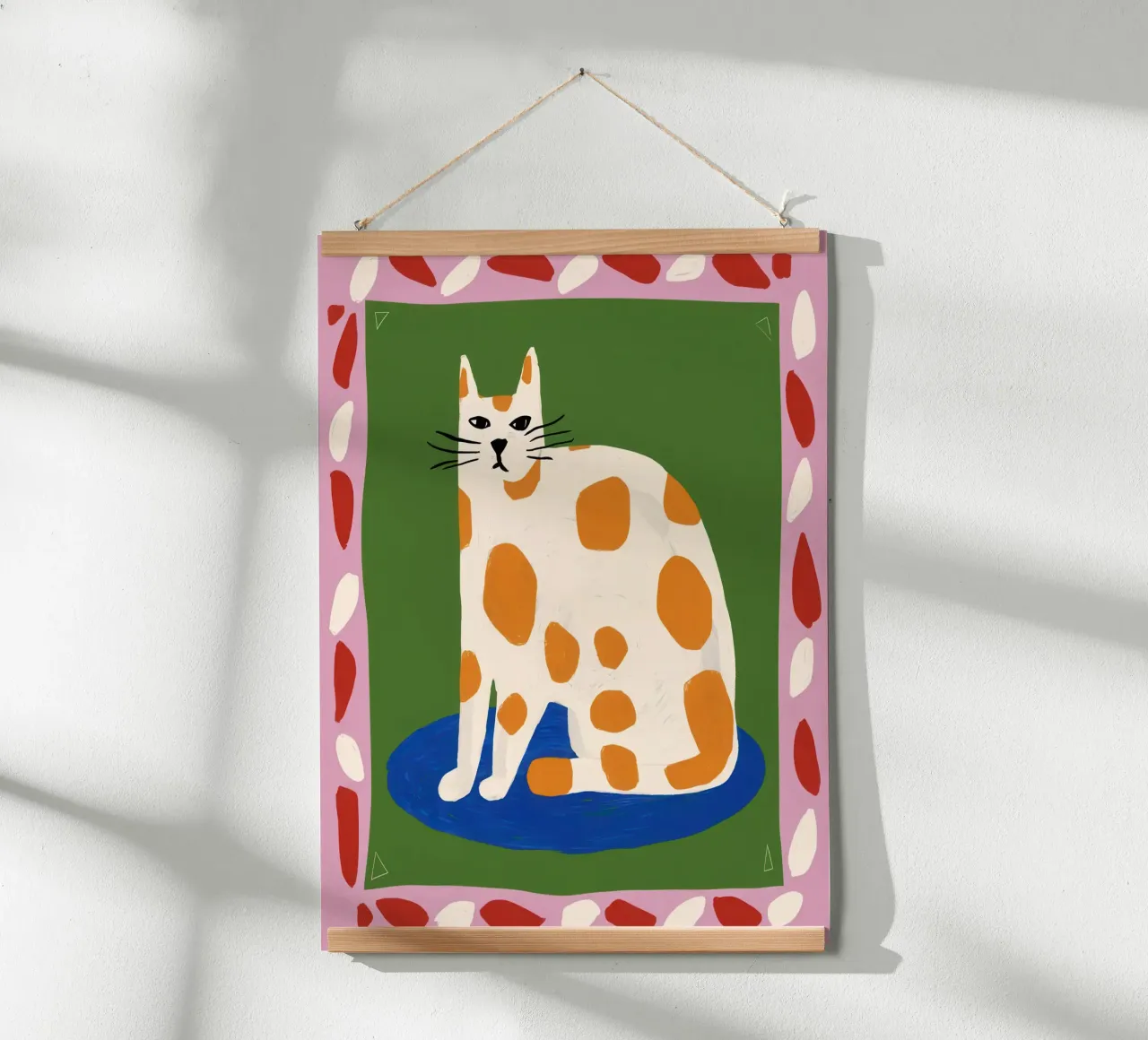 Framed Ocelot Opulence hahnemühle by Mossy Pigment
