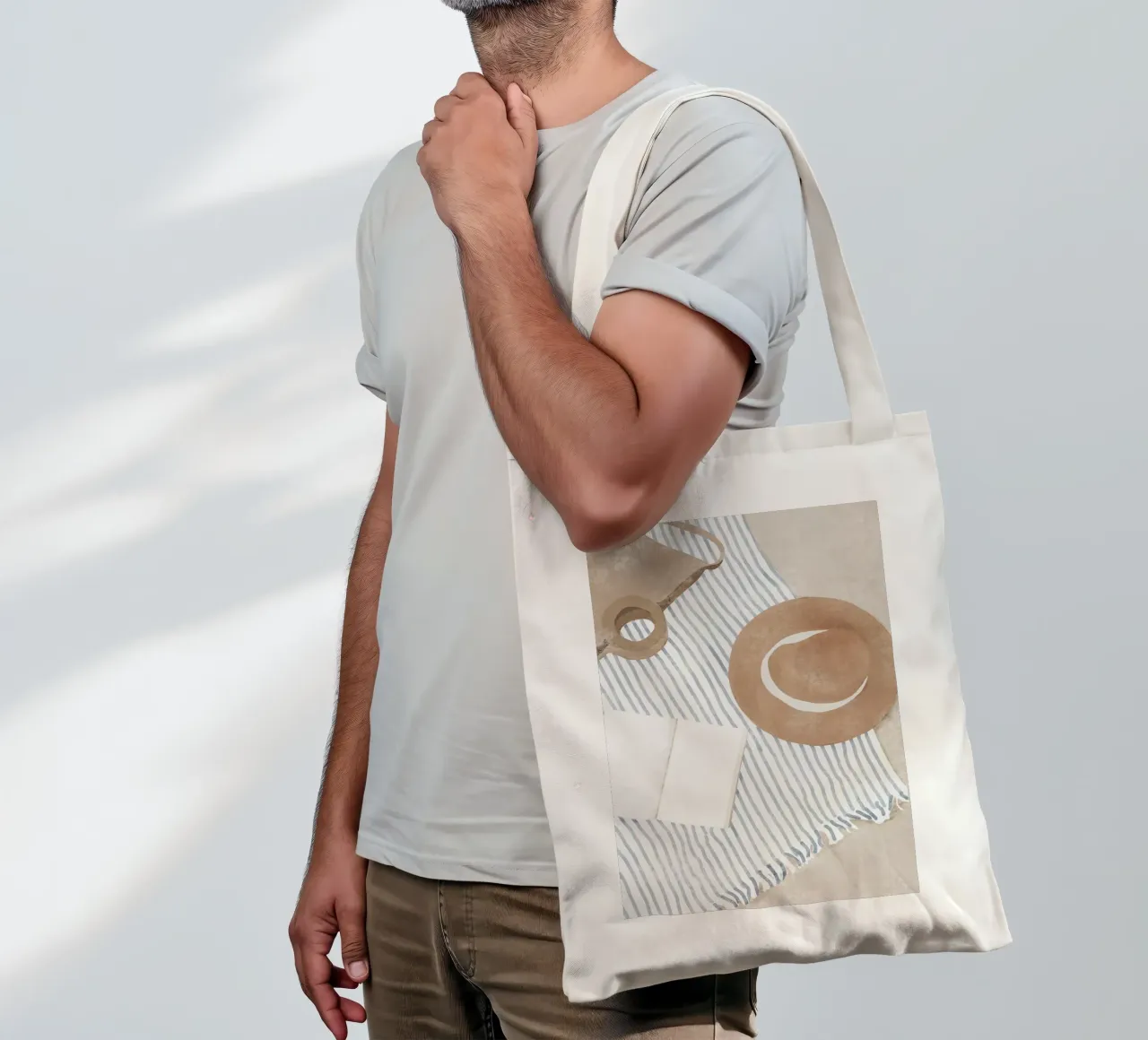 Pomeriggio in spiaggia borsa in juta da LeaDArt