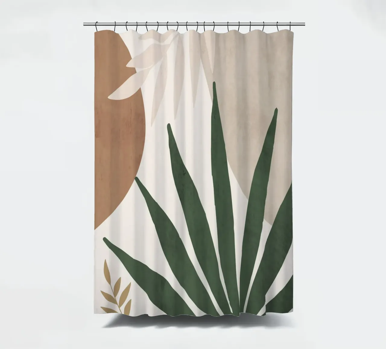 L'équilibre tropical rideau de douche de LeaDArt