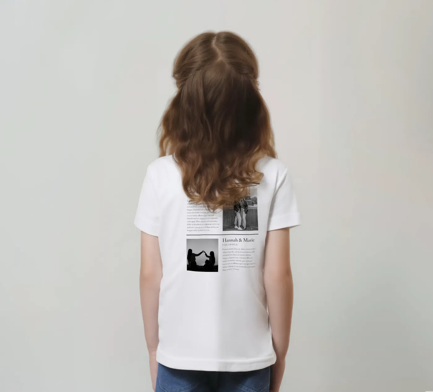 Goodbye t-shirt bambini da Kartenliebe