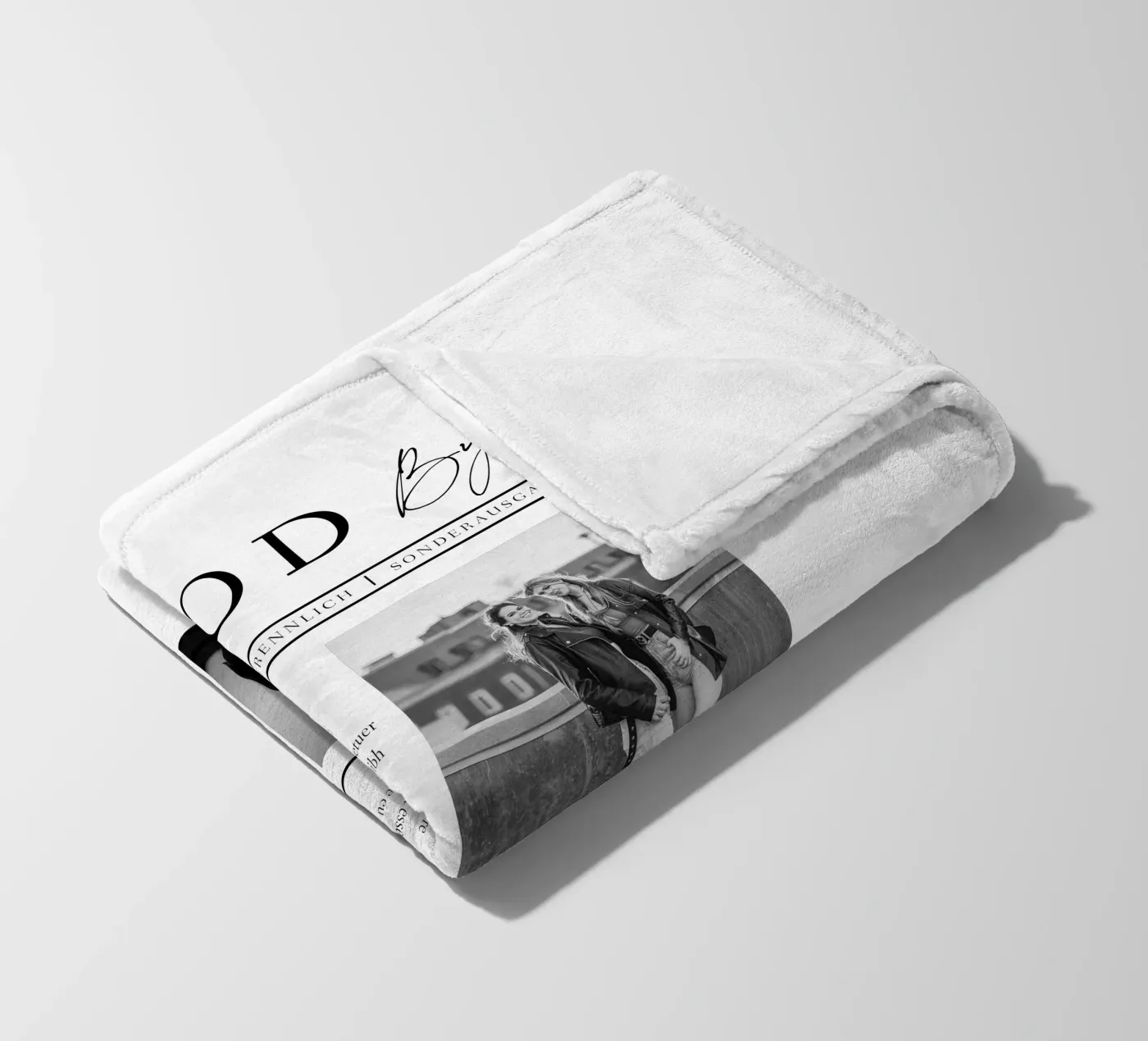 Goodbye fleecedeken van Kartenliebe