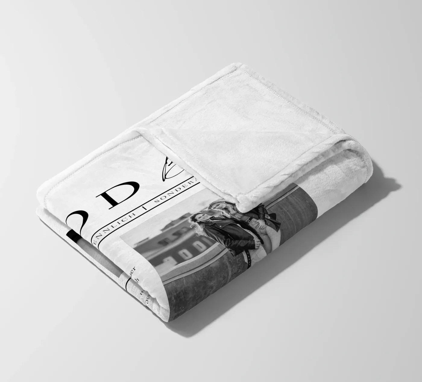 Goodbye coperta in pile da Kartenliebe