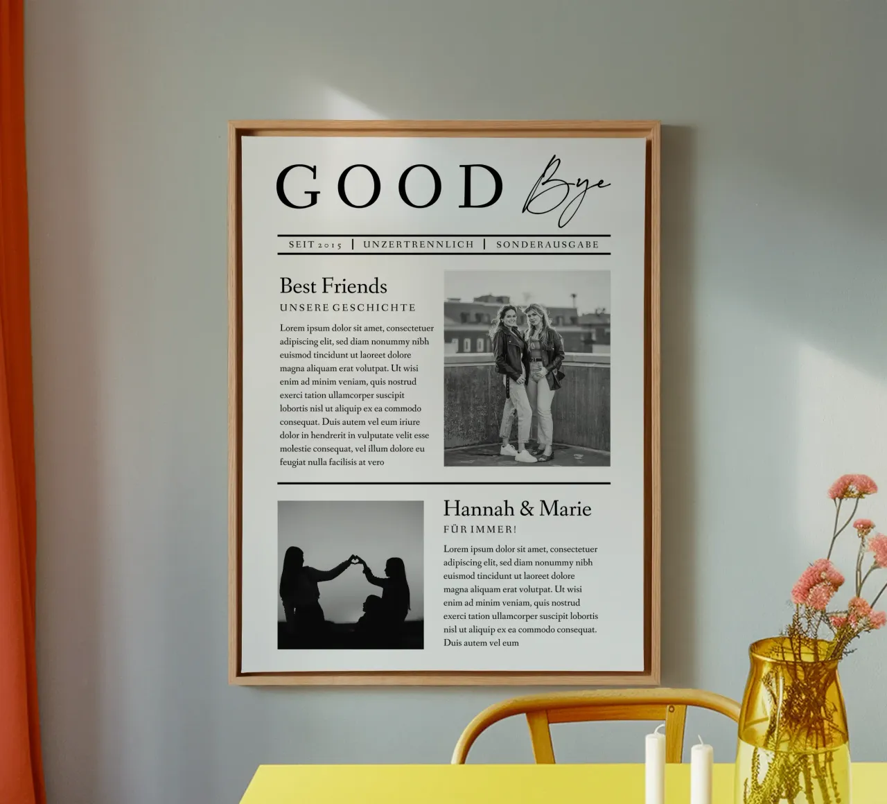 Goodbye tela da Kartenliebe