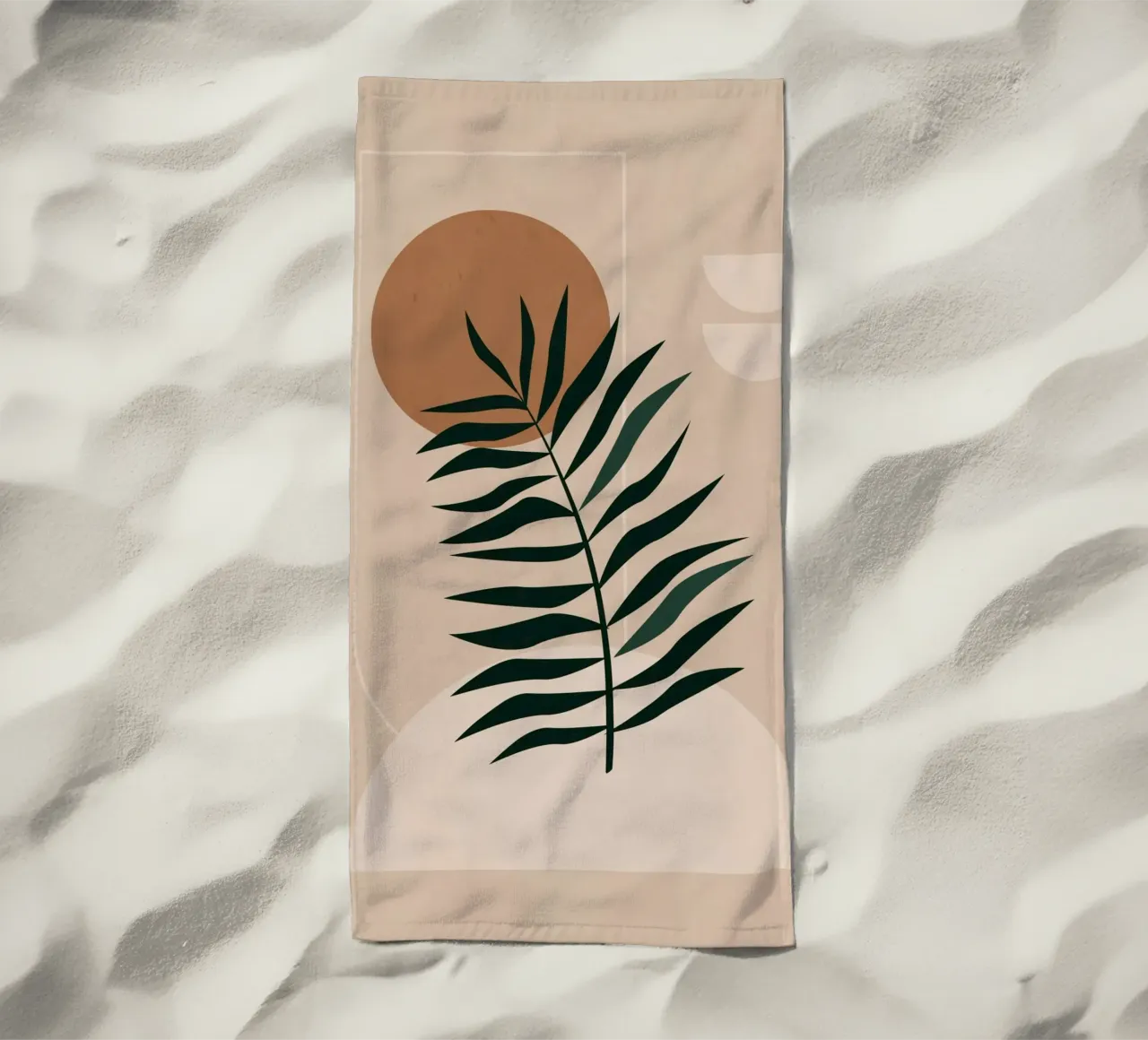 Equilibrio botanico telo mare da LeaDArt