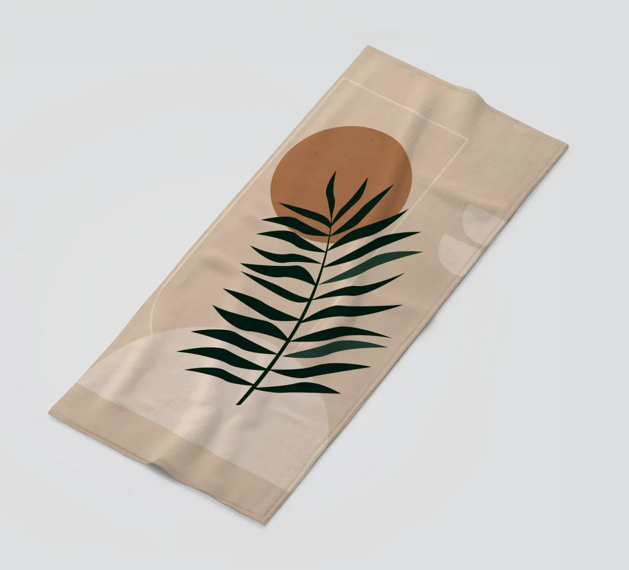 Equilibrio botanico telo mare da LeaDArt