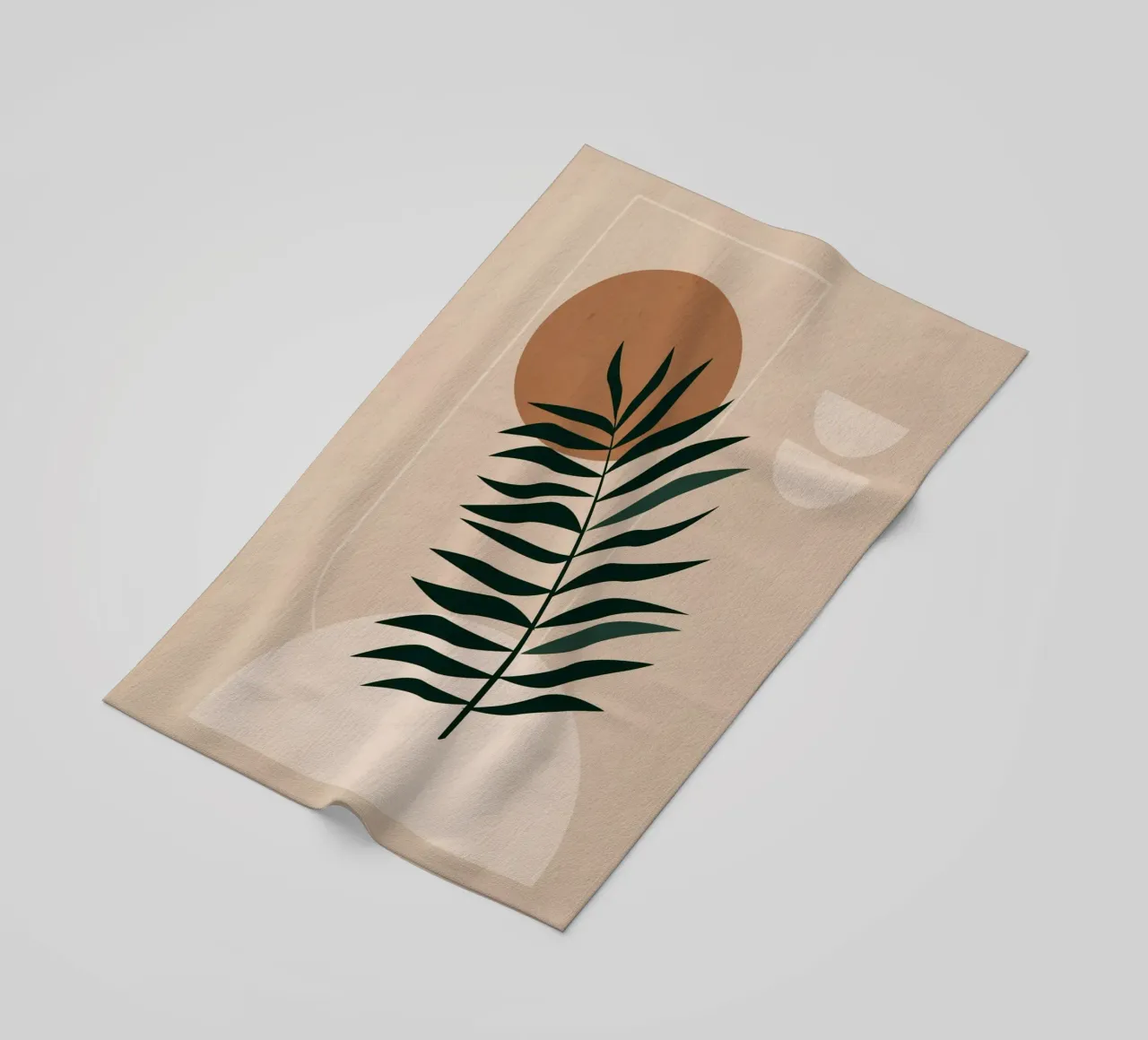 Equilibrio botanico telo mare da LeaDArt