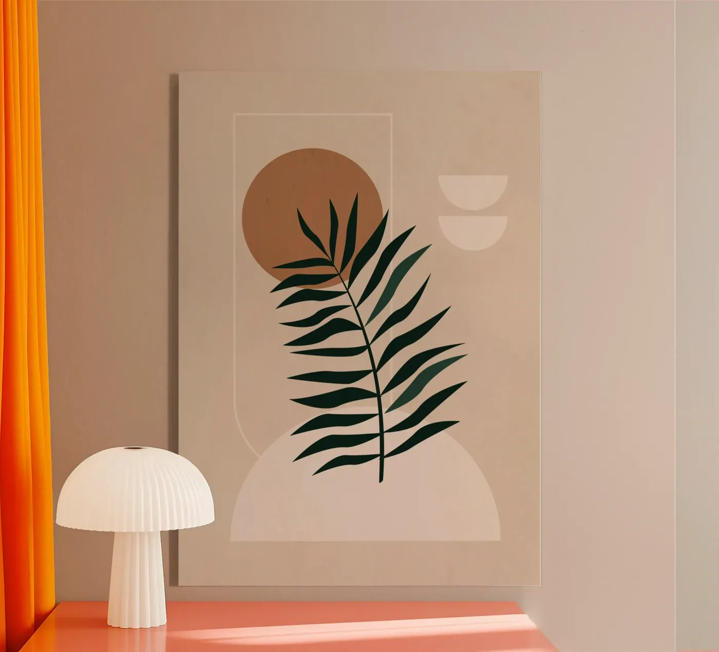 Botanic Balance Acryl-Glas von LeaDArt