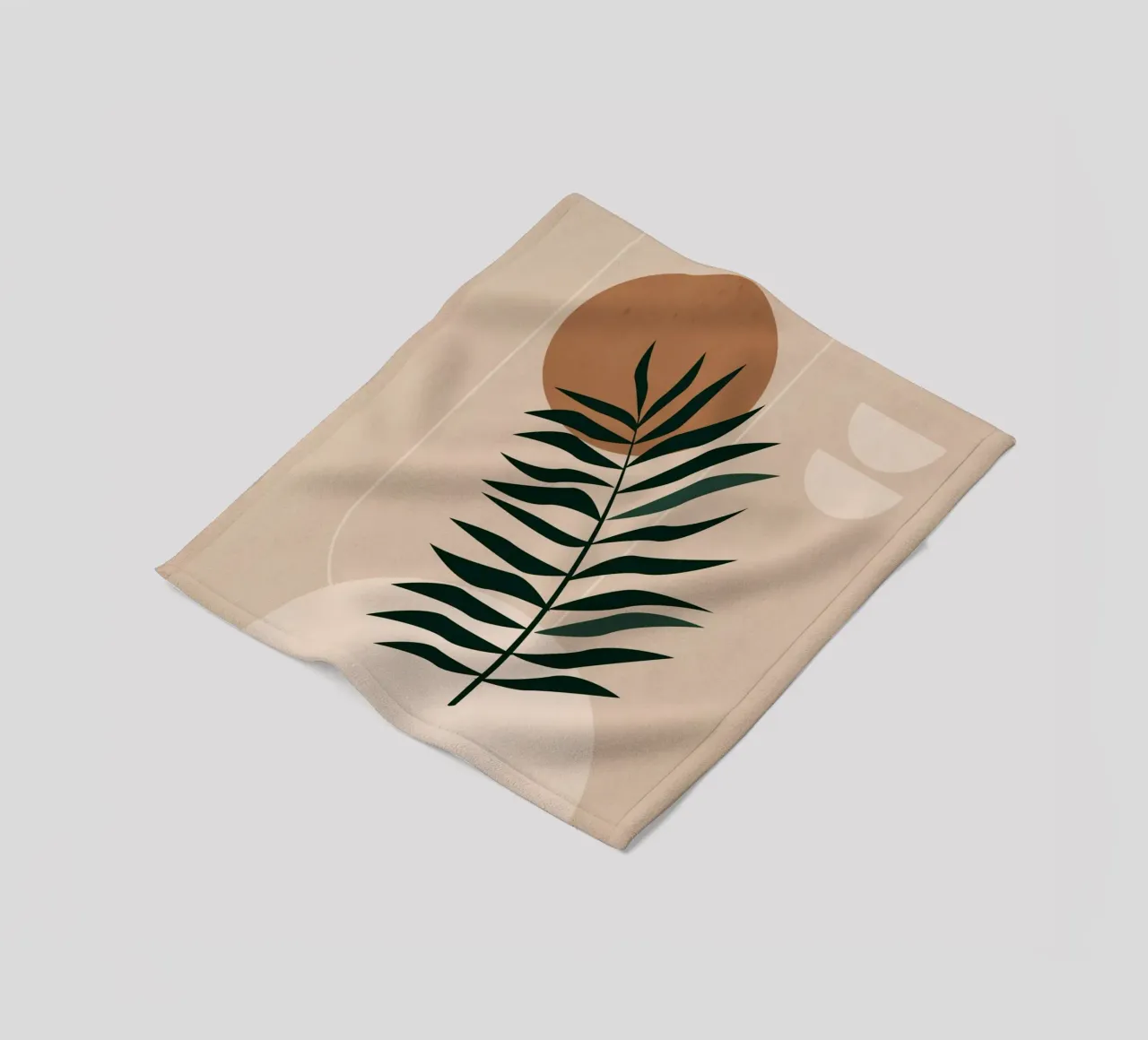 Equilibrio botanico coperta in pile da LeaDArt