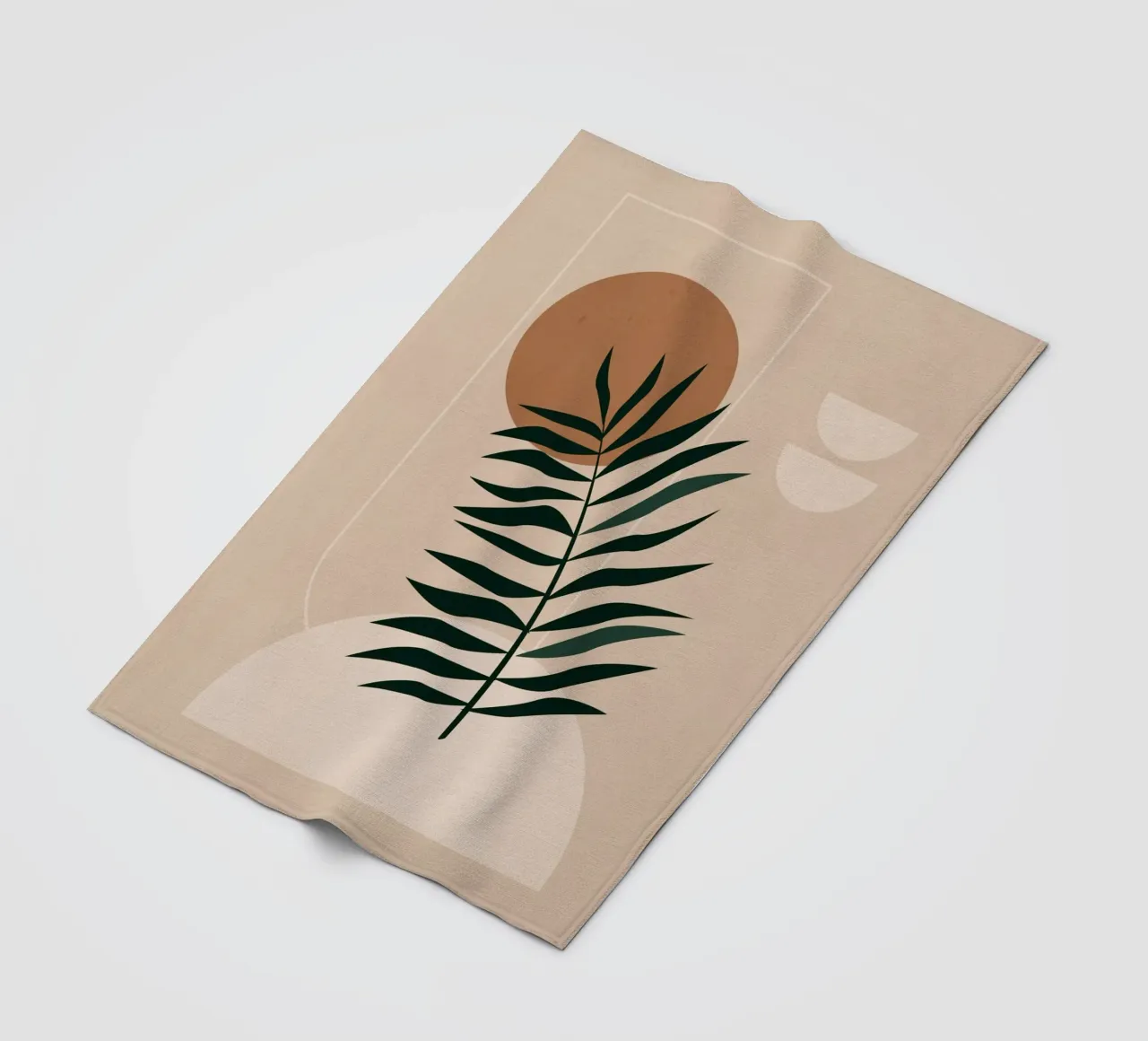 Equilibrio botanico coperta in pile da LeaDArt