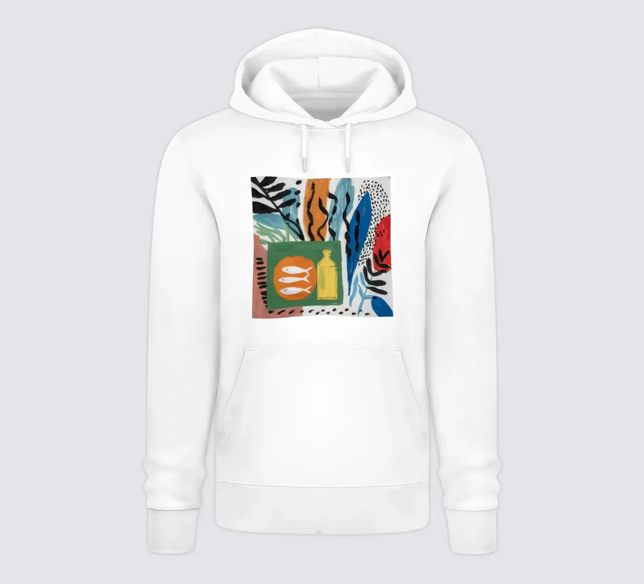Tableau di pesce Trio felpa con cappuccio da Arcane Lines