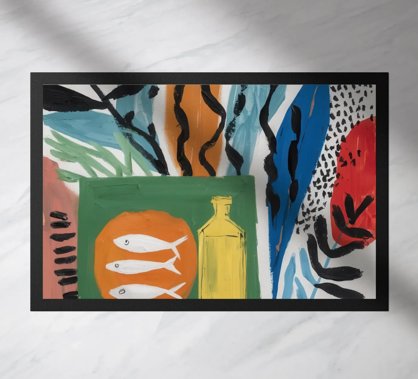 Tableau di pesce Trio zerbino da Arcane Lines