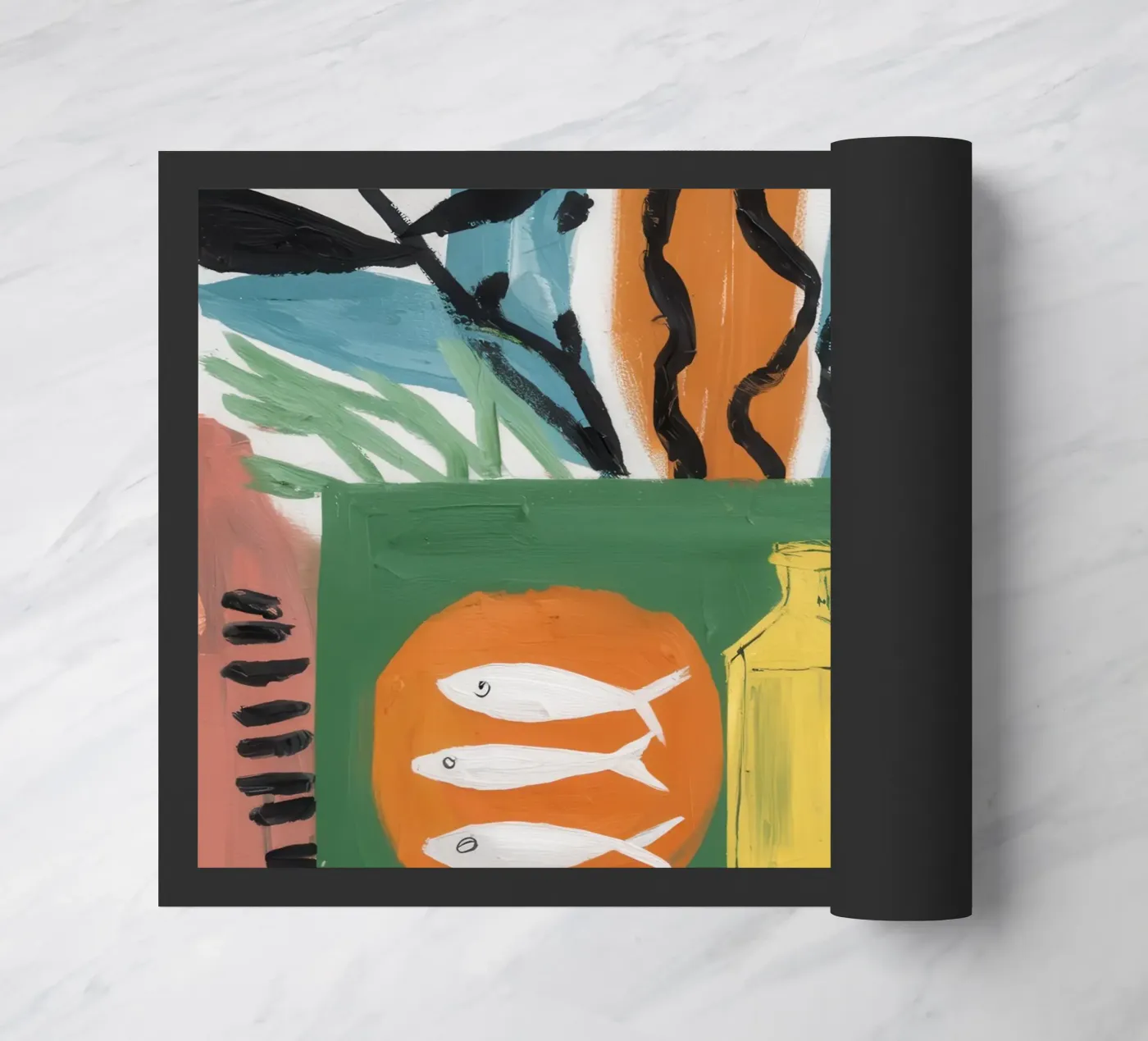 Tableau di pesce Trio zerbino da Arcane Lines