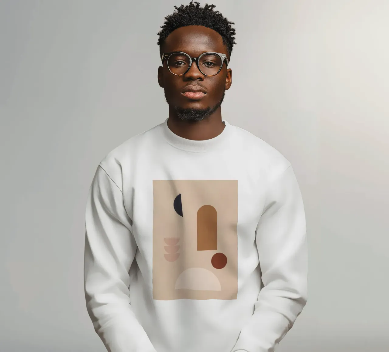 Shape Study sweatshirt by LeaDArt