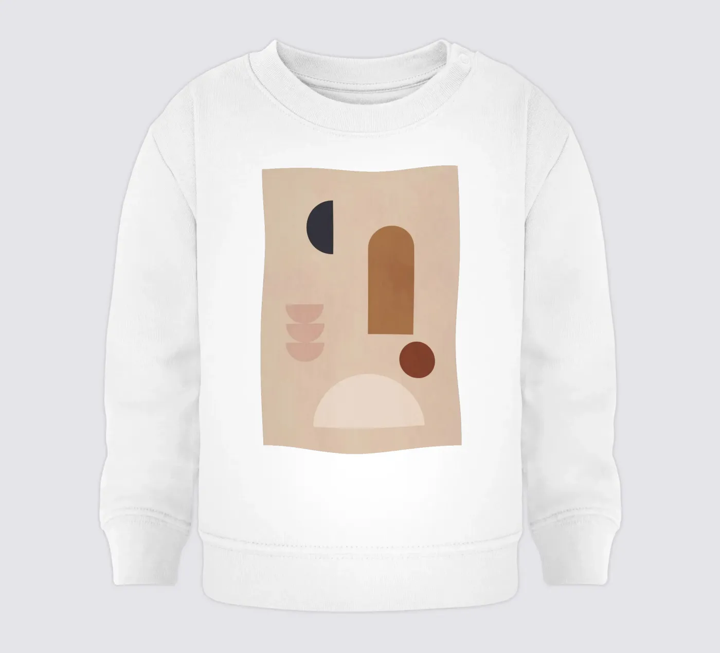 Studio della forma felpa neonato da LeaDArt