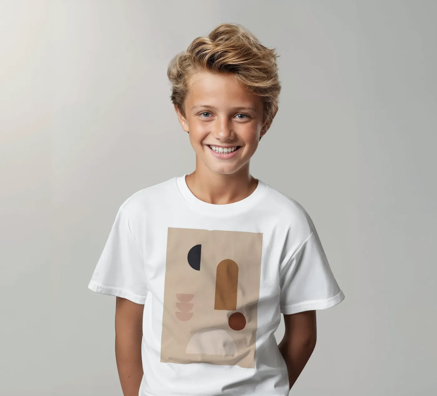 Shape Study kids t-shirt by LeaDArt