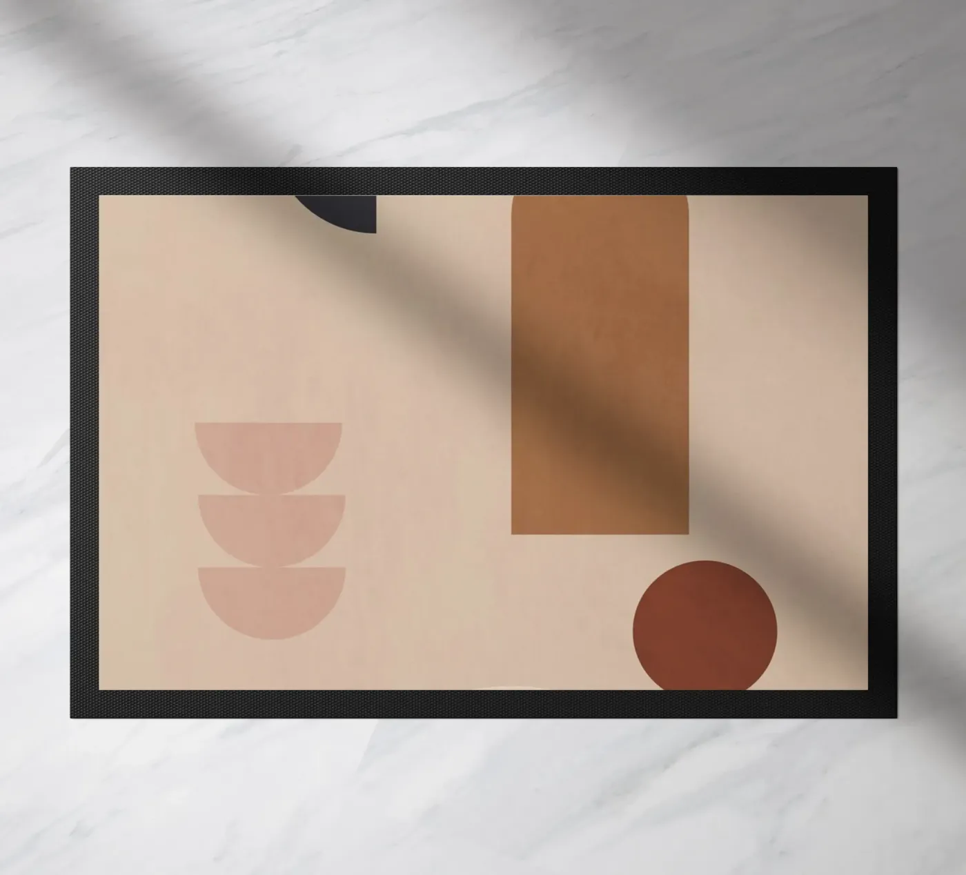 Shape Study deurmat van LeaDArt