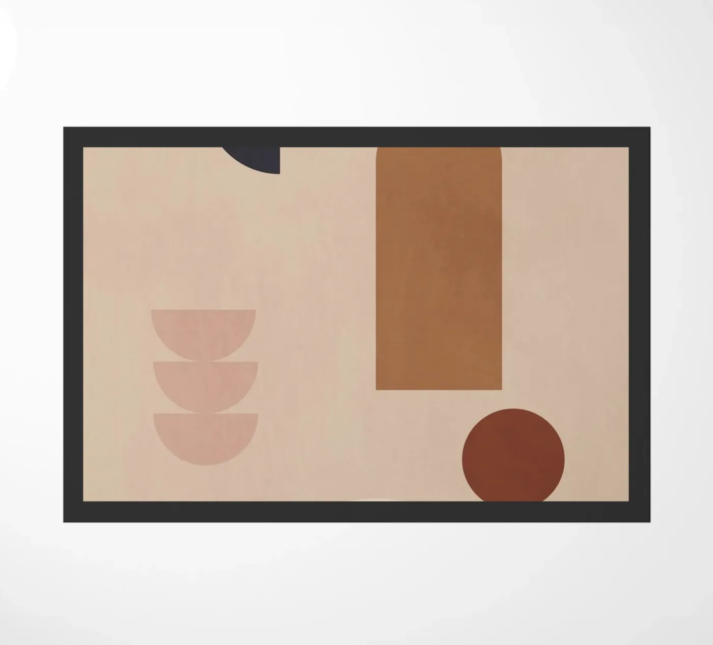 Shape Study deurmat van LeaDArt