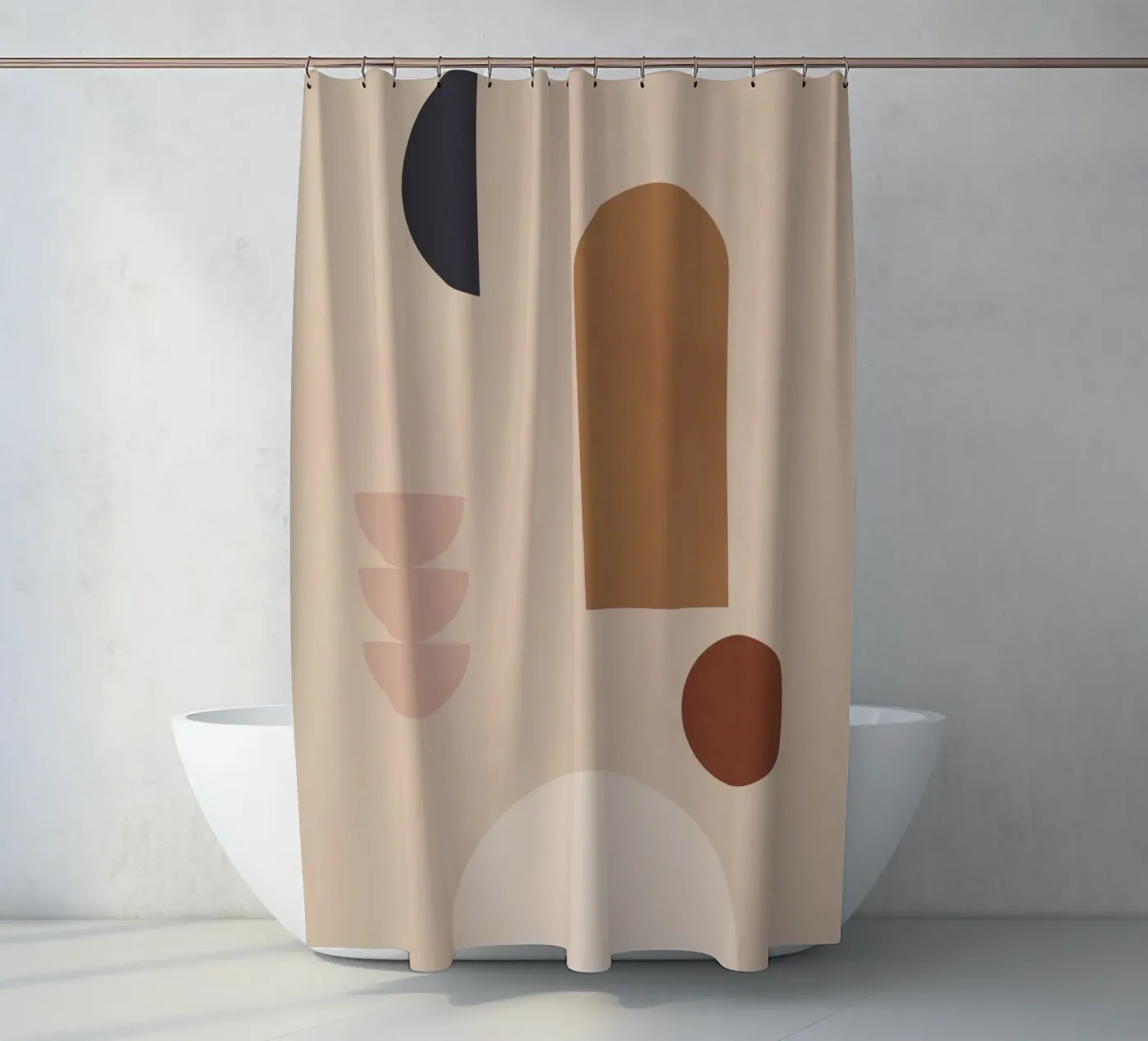 Shape Study rideau de douche de LeaDArt