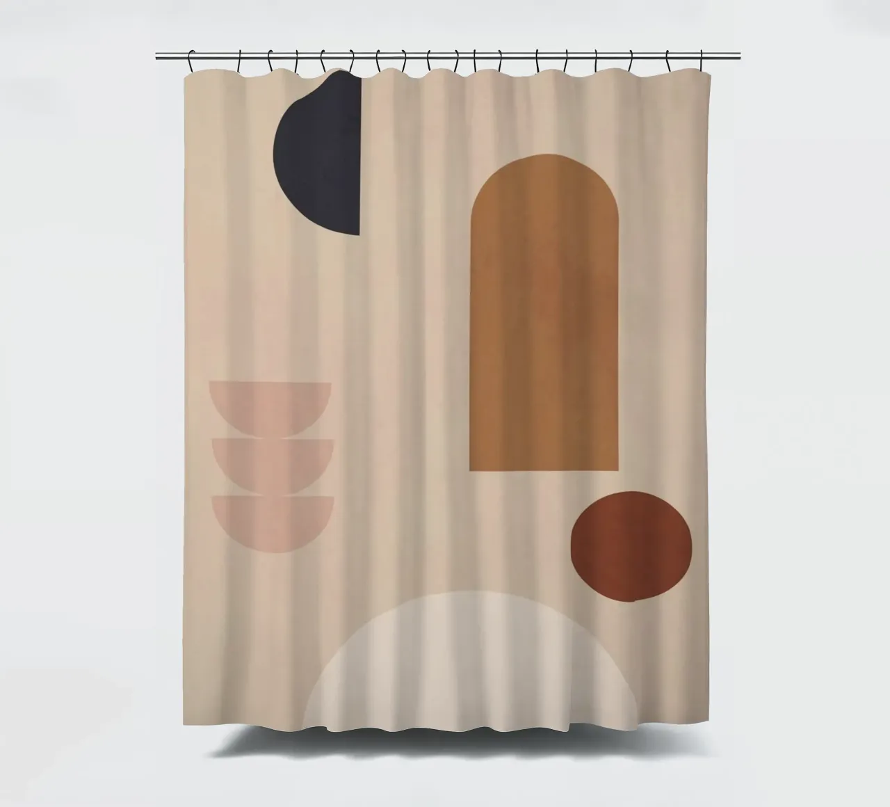 Shape Study Duschvorhang von LeaDArt