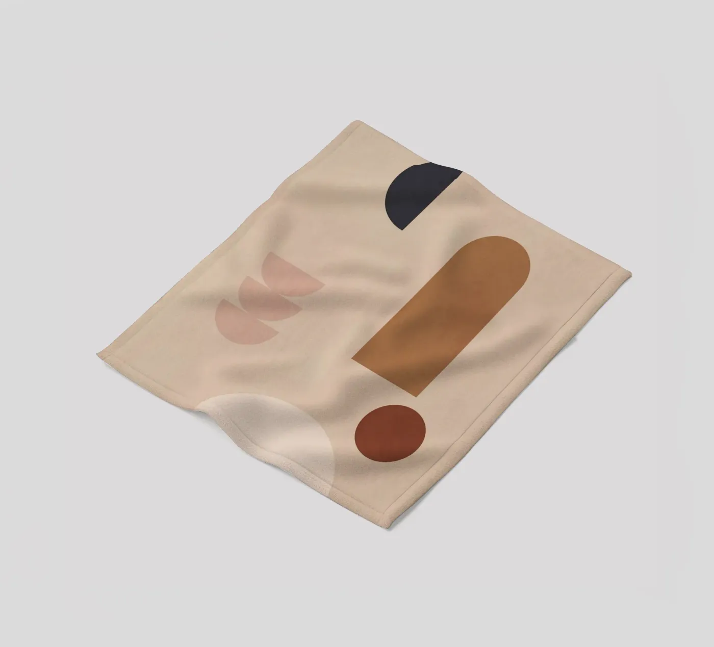 Shape Study fleecedeken van LeaDArt