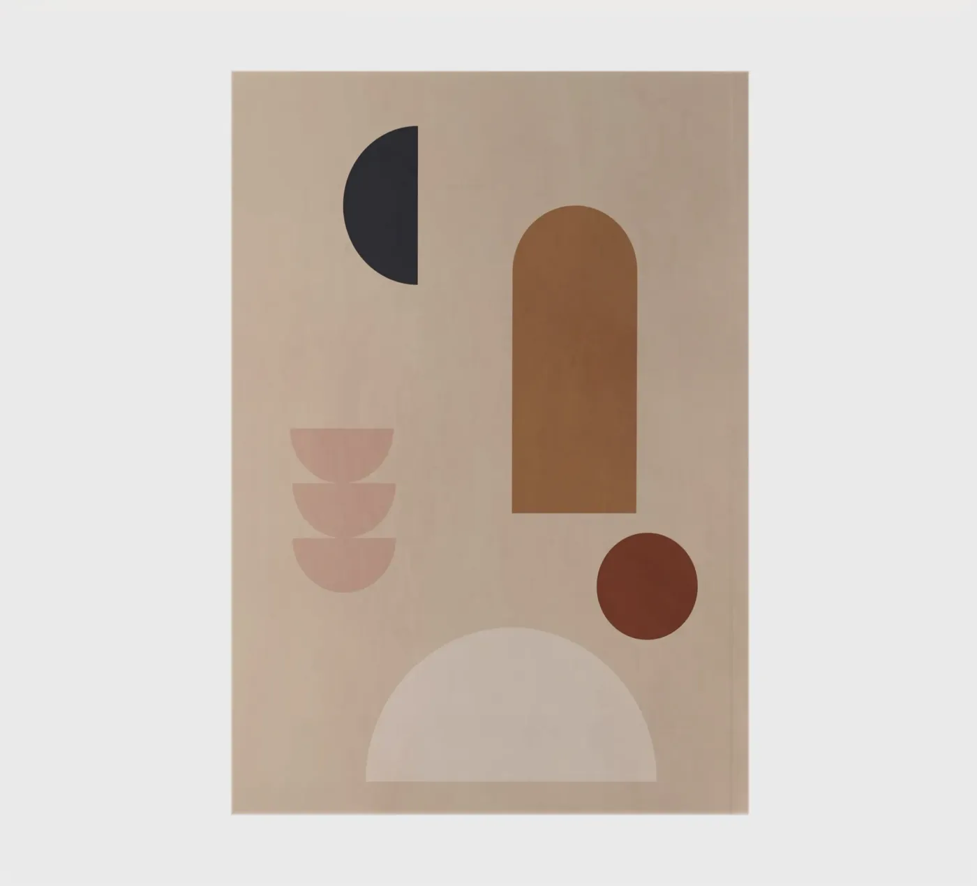 Shape Study Notizbuch von LeaDArt