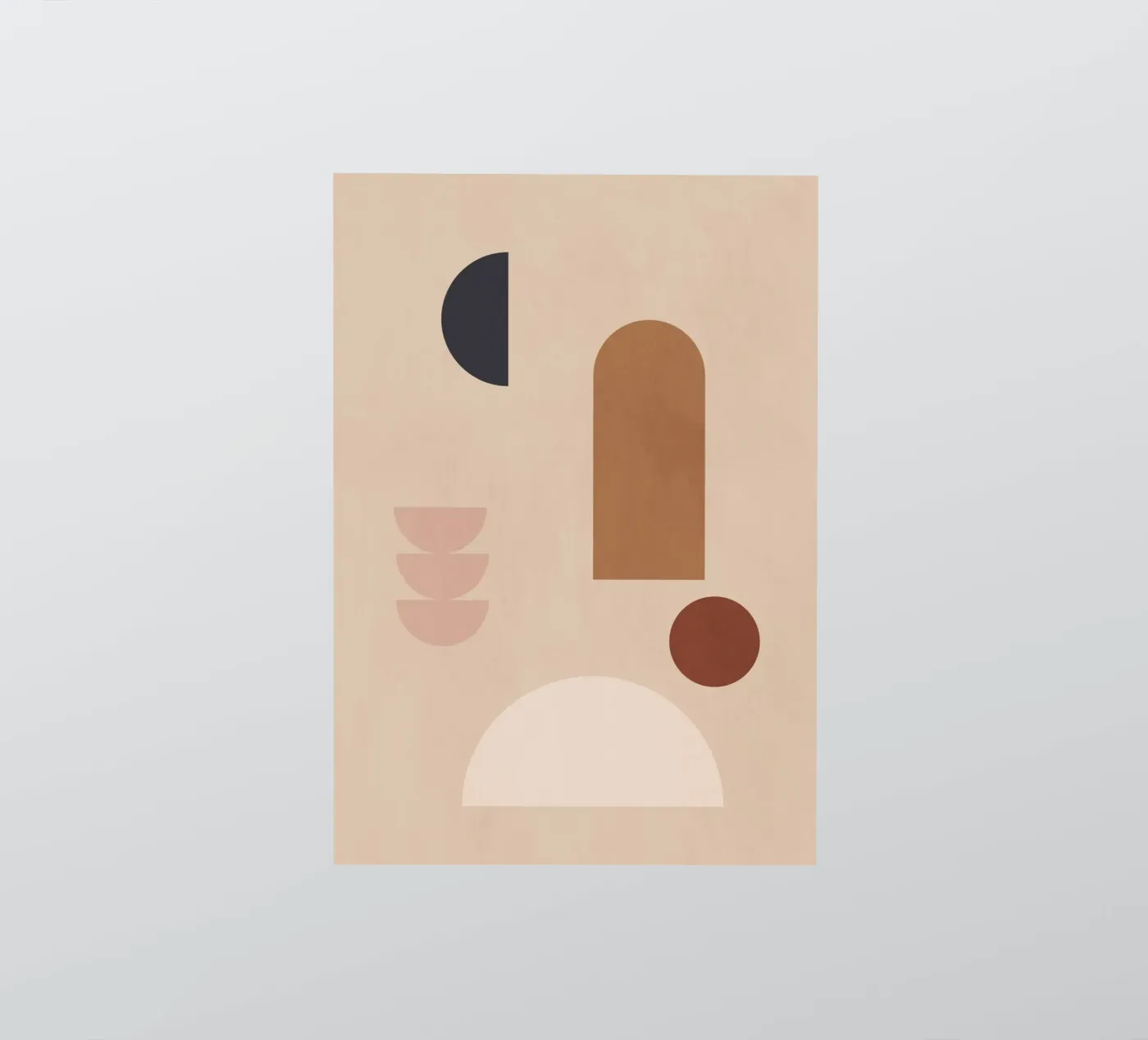 Shape Study Sticker von LeaDArt