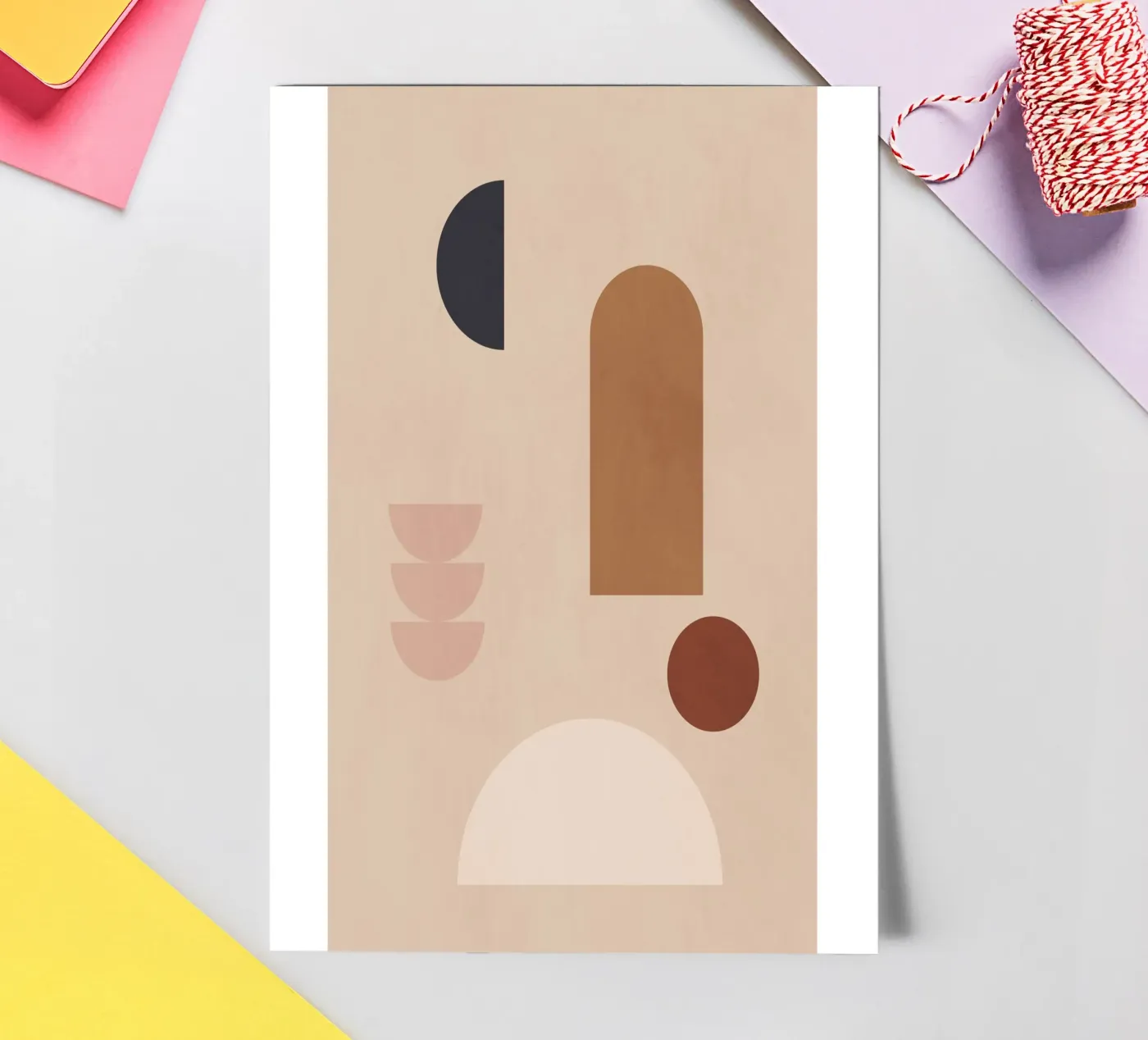 Shape Study Stickerbogen von LeaDArt