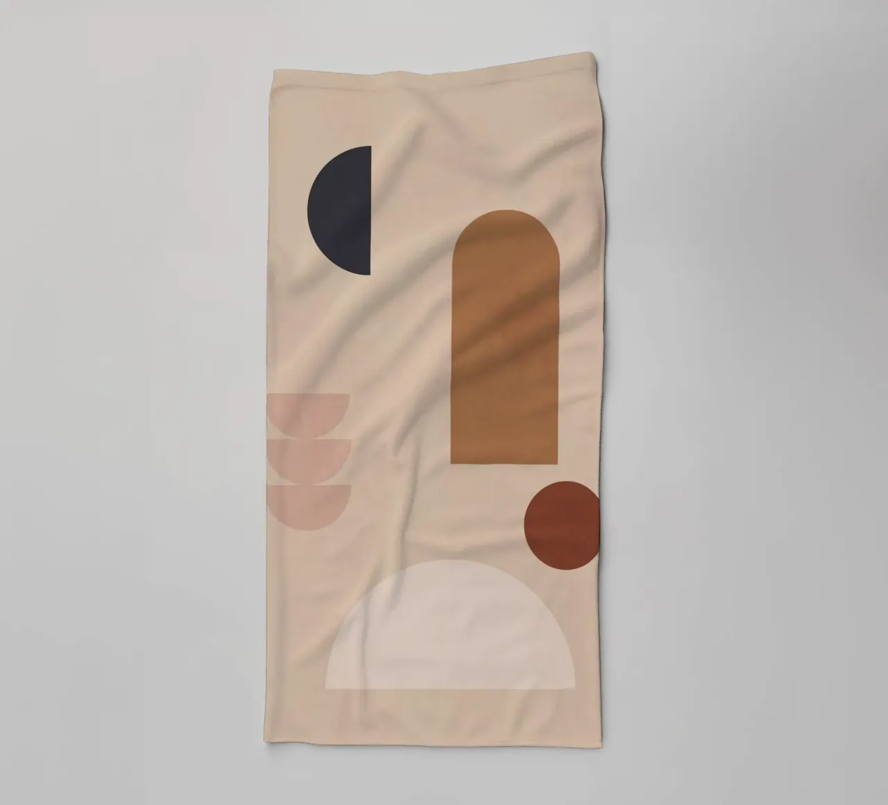 Shape Study towel by LeaDArt