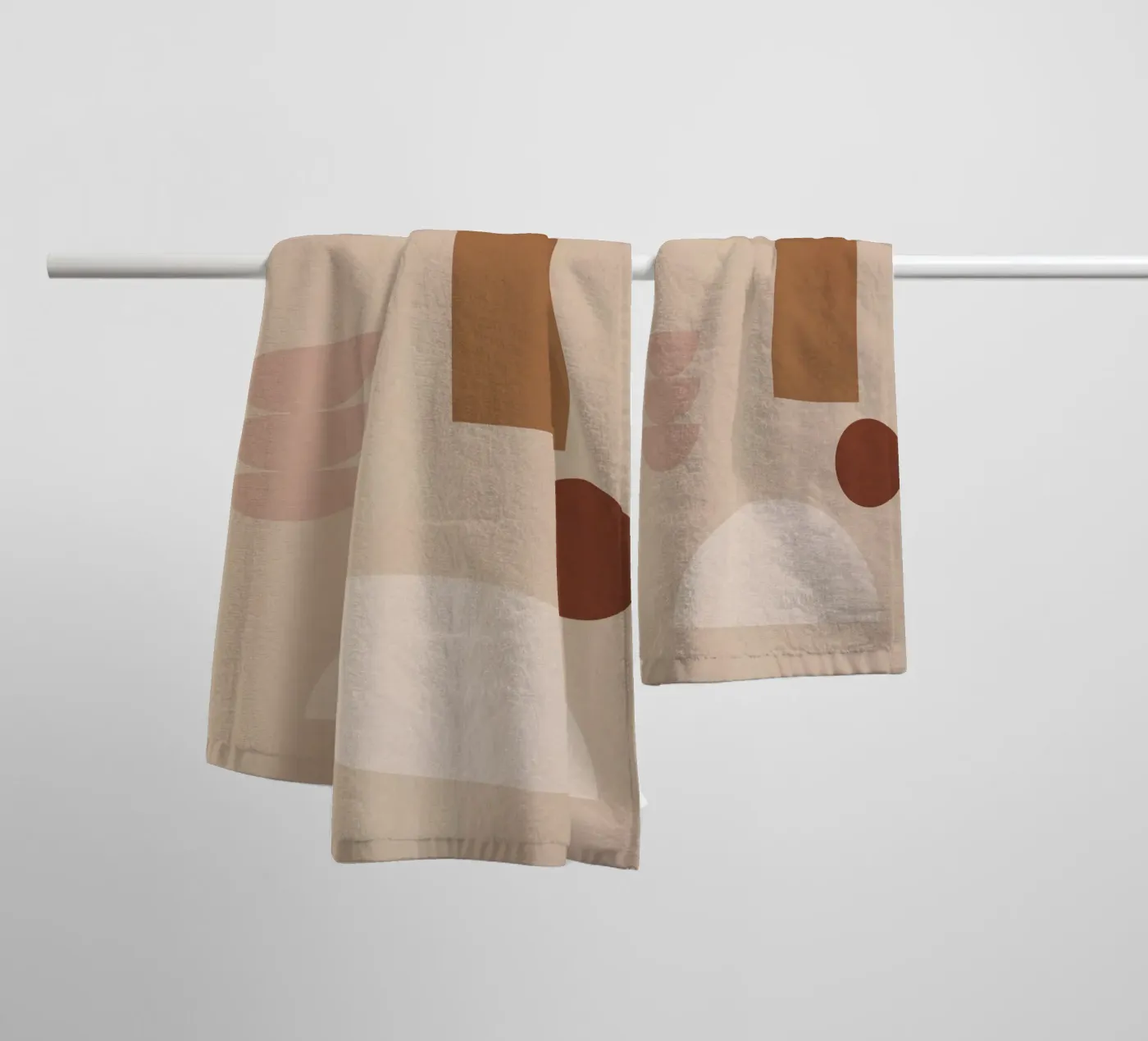 Shape Study towel by LeaDArt