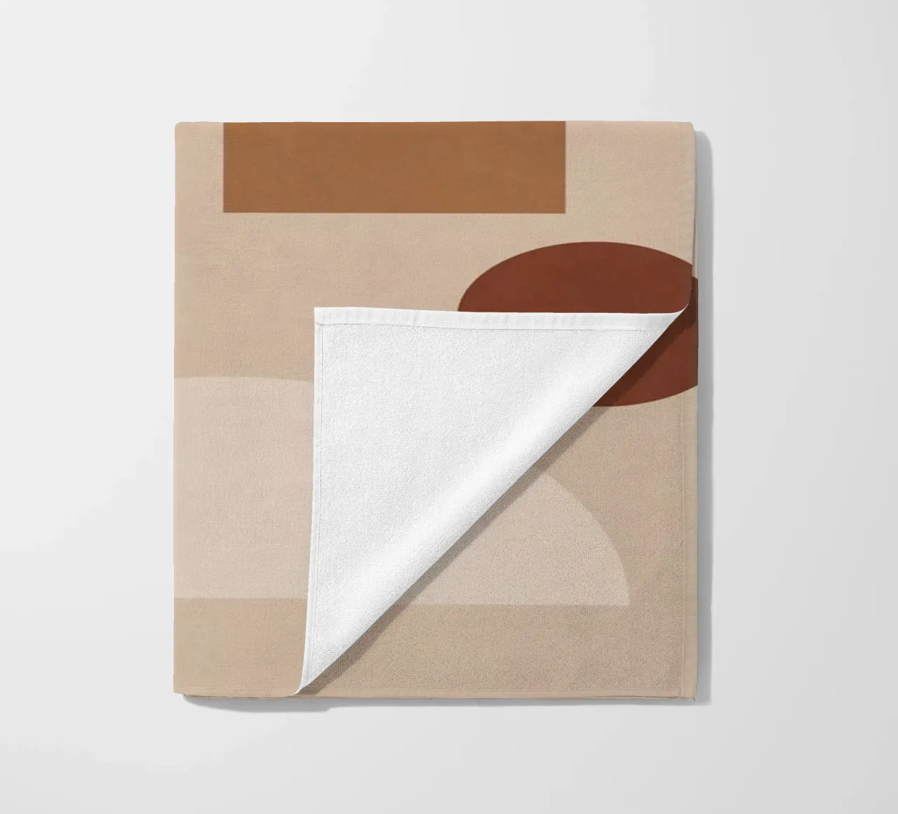 Shape Study beach towel by LeaDArt