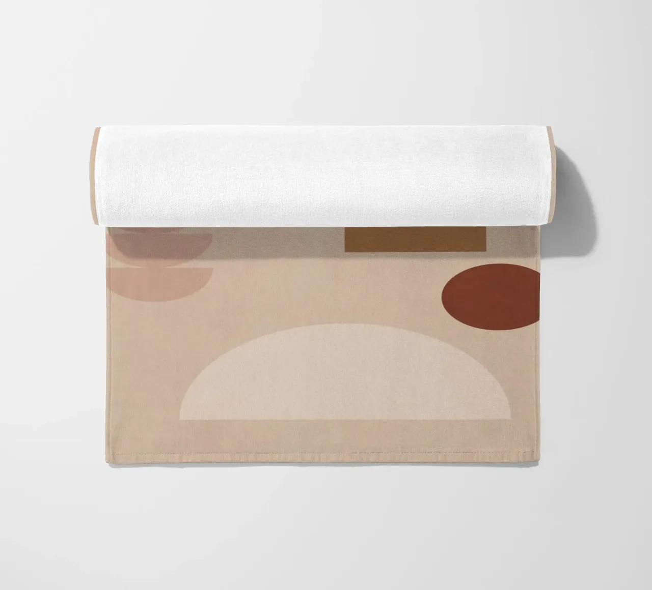 Shape Study beach towel by LeaDArt