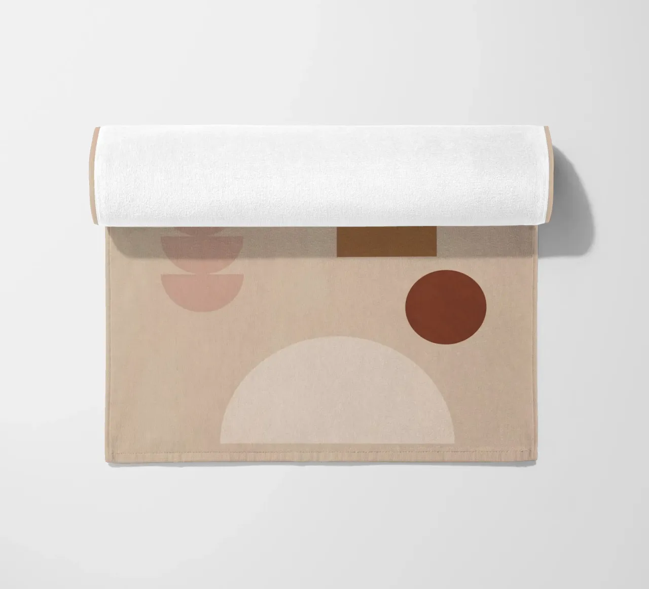 Shape Study beach towel by LeaDArt