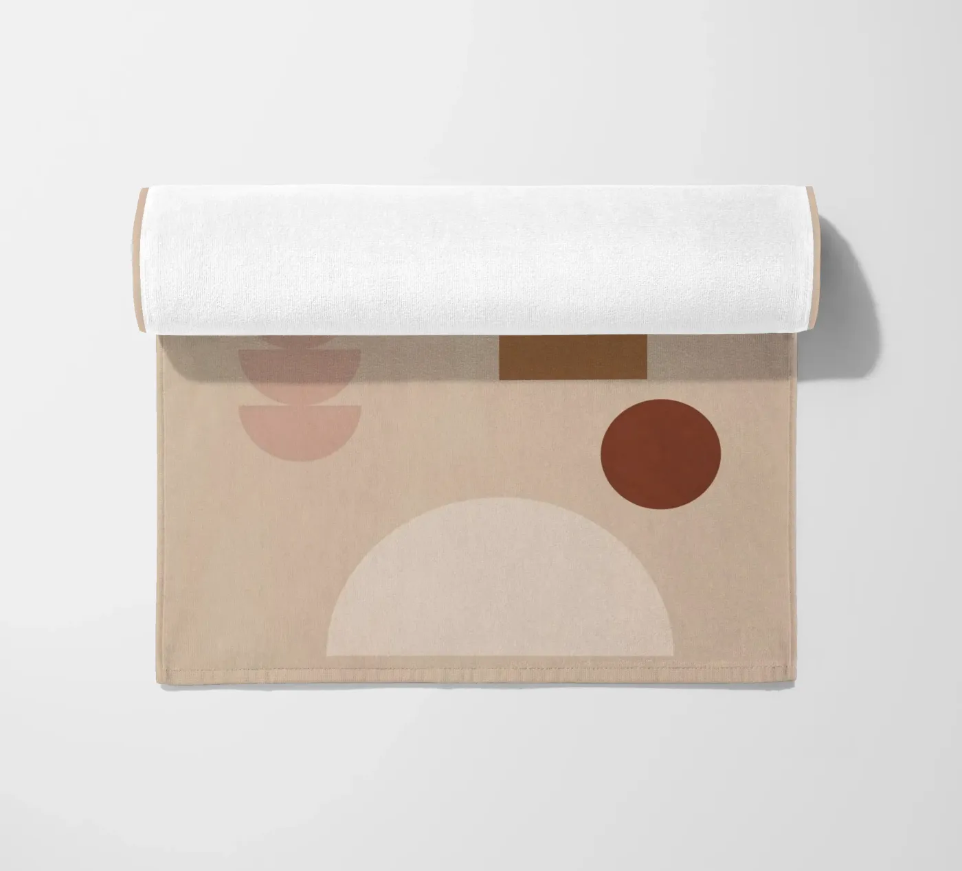 Shape Study beach towel by LeaDArt