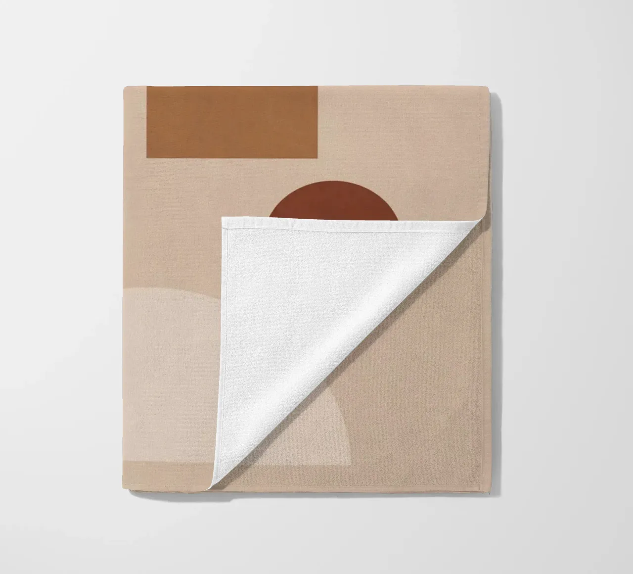 Shape Study beach towel by LeaDArt