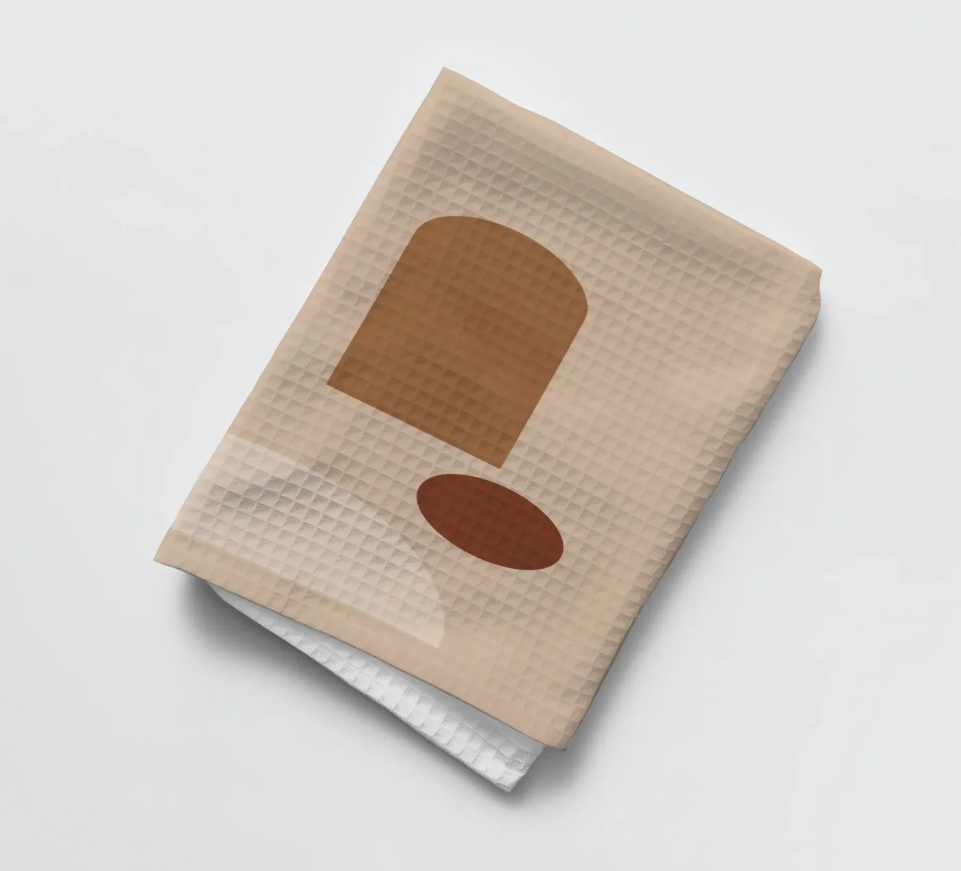 Shape Study theedoek van LeaDArt