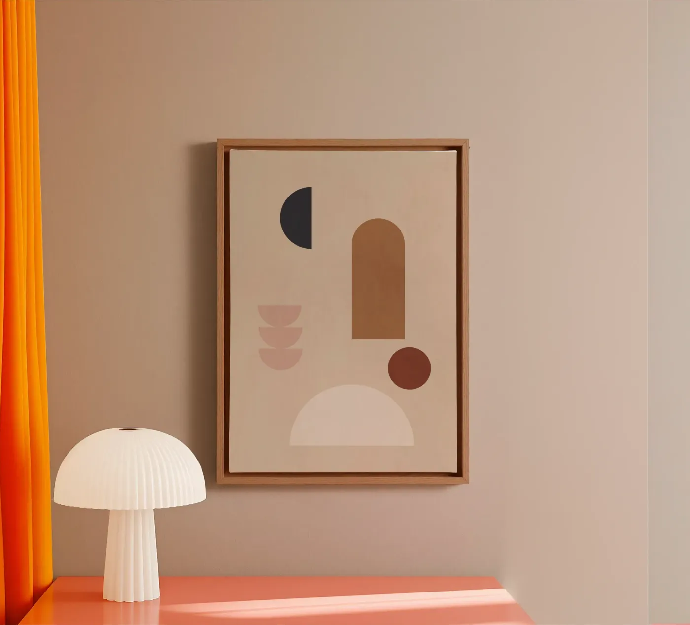 Shape Study canvas van LeaDArt