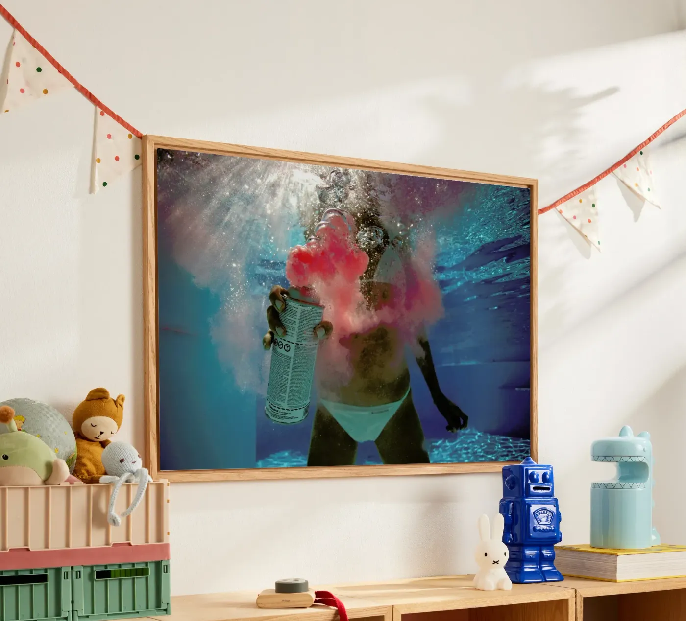 Untitled_11 acryl van James Cooper