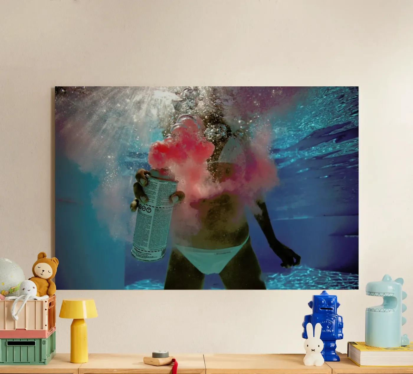 Untitled_11 acryl van James Cooper