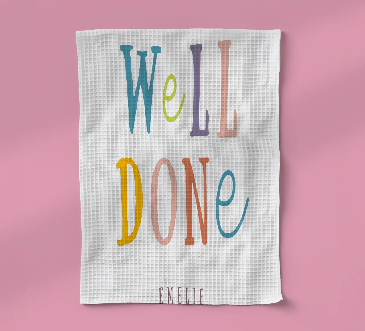 Well done Geschirrtuch von Kartenliebe