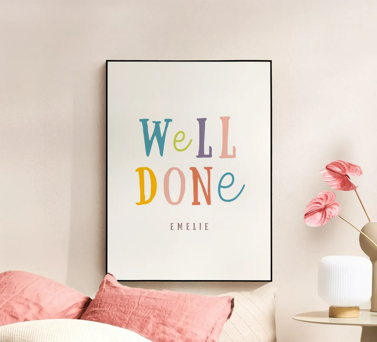 Well done acryl van Kartenliebe