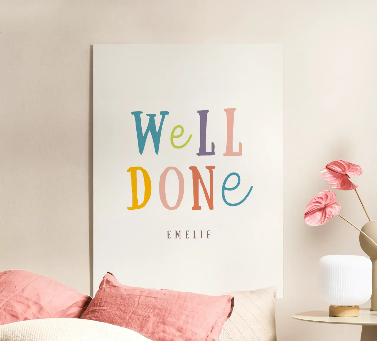 Well done acryl van Kartenliebe