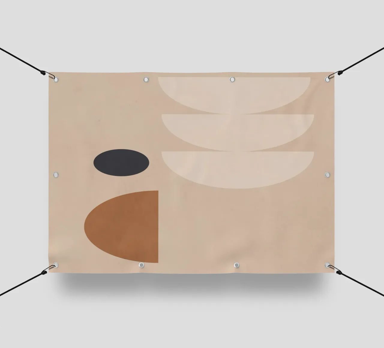 Armonia neutra telo in pvc da LeaDArt